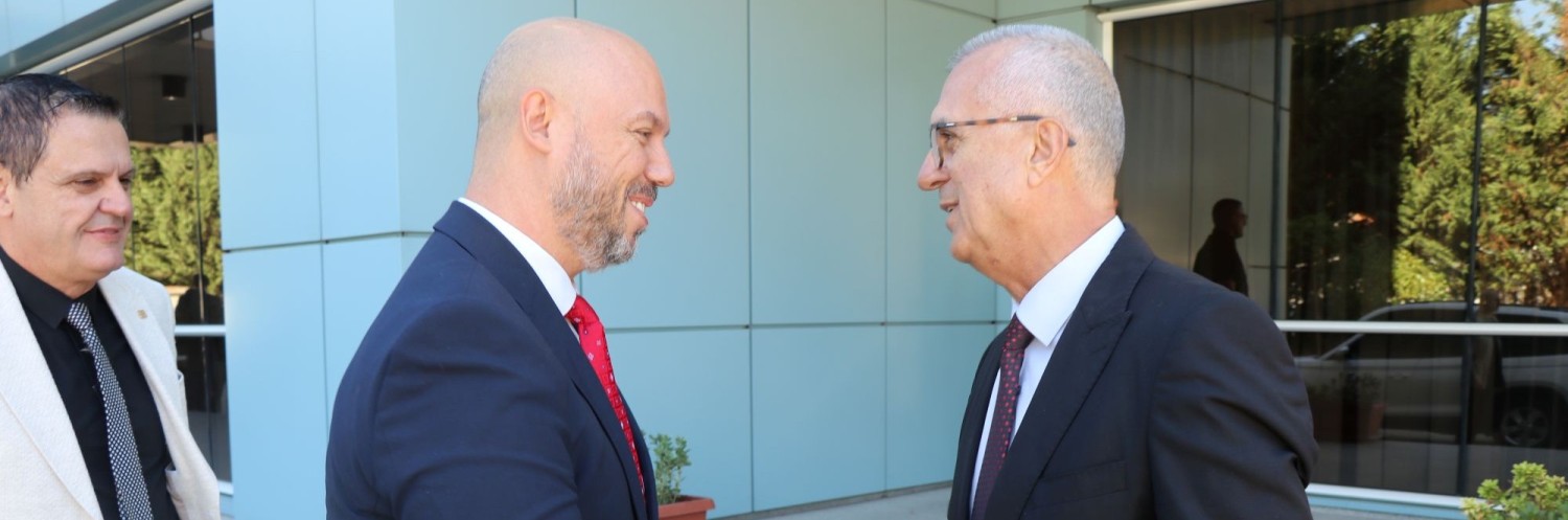 Zëvendësministri Dugolli priti në takim zëvendësministrin e Brendshëm të Maqedonisë së Veriut, Astrit Iseni