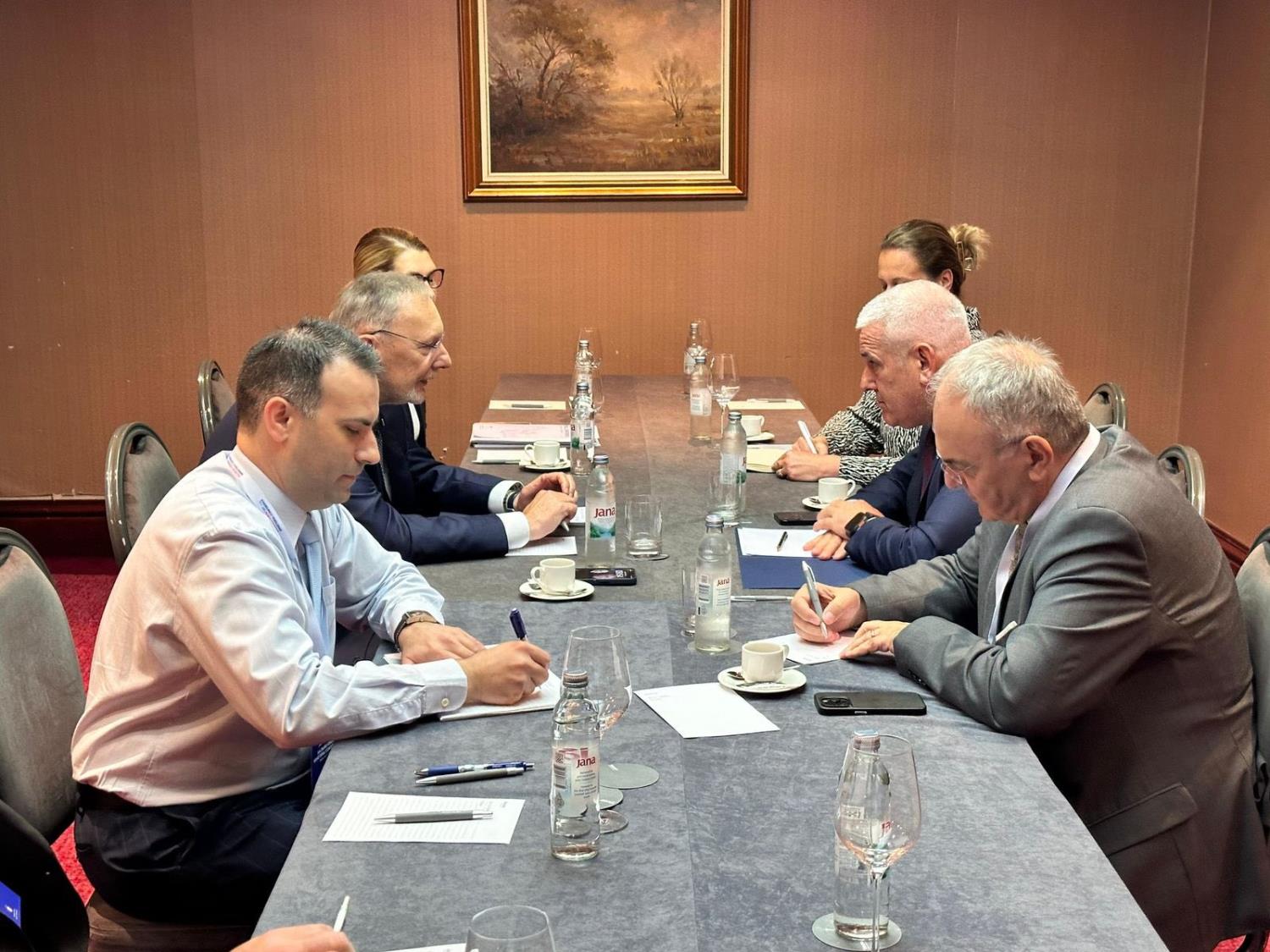 Ministri Sveçla u takua sot në Zagreb me ministrin e Brendshëm të Kroacisë, Davor Božinović