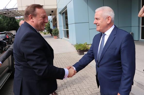 Ministri Sveçla ka pritur në takim ministrin e Brendshëm të Lituanisë, Vladislav Kondratoviç